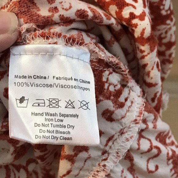 Altar’d State Womens Tunic Top Size S ? Pullover Boho Ruffle Hem‎ Relaxed Fit - Picture 9 of 9